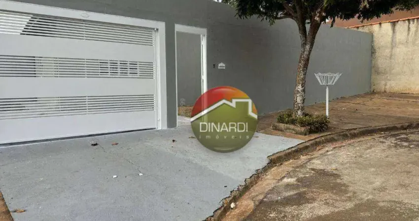 Casa com 2 dormitórios à venda, 60 m² por R$ 390.000,00 - Bonfim Paulista - Ribeirão Preto/SP