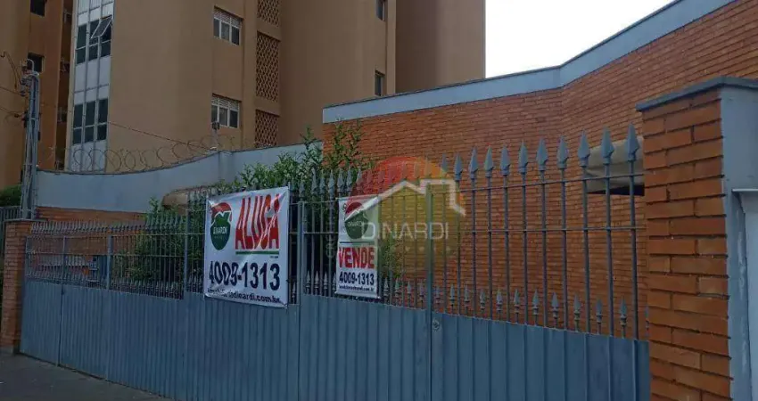 Casa com 3 quartos, 323 m² - venda por R$ 955.000 ou aluguel por R$ 6.117/mês - Centro - Ribeirão Preto/SP