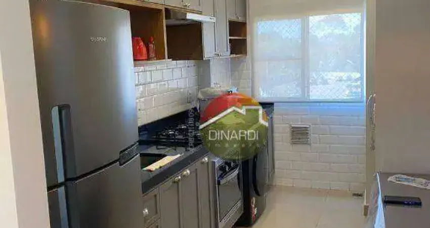 Apartamento com 2 dormitórios à venda, 48 m² por R$ 260.000,00 - Lagoinha - Ribeirão Preto/SP