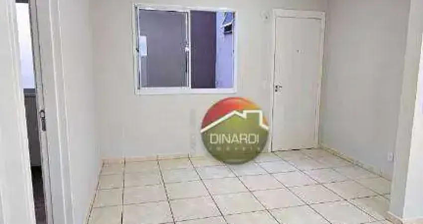 Apartamento com 2 dormitórios à venda, 43 m² por r$ 140.000,00 - jardim florestan fernandes - ribeirão preto/sp