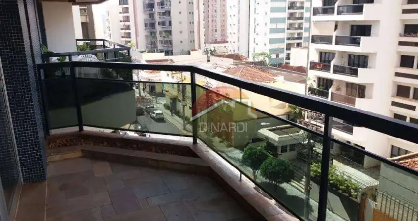 Apartamento com 3 dormitórios para alugar, 167 m² por r$ 4.788,91/mês - centro - ribeirão preto/sp
