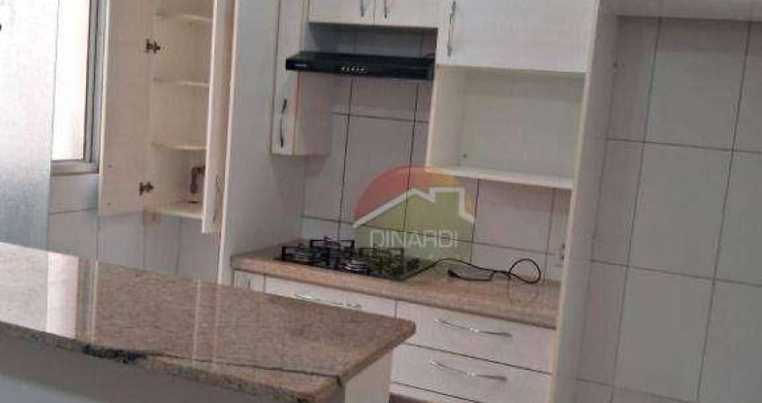 Apartamento com 2 dormitórios à venda, 50 m² por R$ 170.000,00 - Ipiranga - Ribeirão Preto/SP