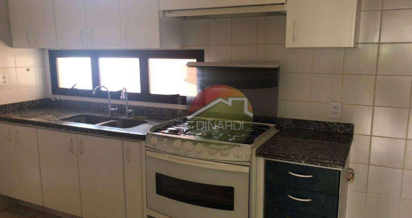 Apartamento com 3 dormitórios para alugar, 131 m² por R$ 3.290,03/mês - Centro - Ribeirão Preto/SP