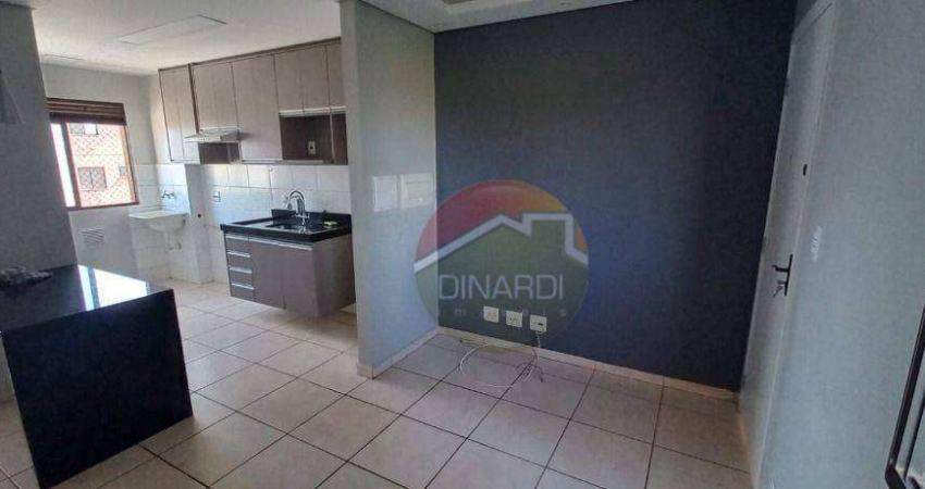 Apartamento com 2 dormitórios, 42 m² - venda por R$ 180.000,00 ou aluguel por R$ 1.441,66/mês - Jardim Santa Cecília - Ribeirão Preto/SP
