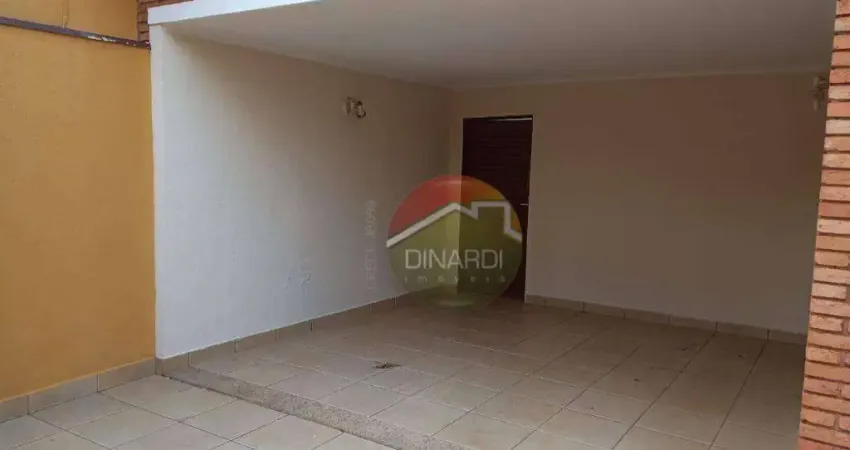 Casa com 3 dormitórios, 186 m² - venda por R$ 583.000,00 ou aluguel por R$ 2.633,26/mês - Jardim Paulistano - Ribeirão Preto/SP