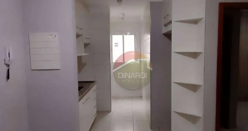 Apartamento com 1 dormitório para alugar, 45 m² por R$ 2.190,00/mês - Nova Aliança - Ribeirão Preto/SP