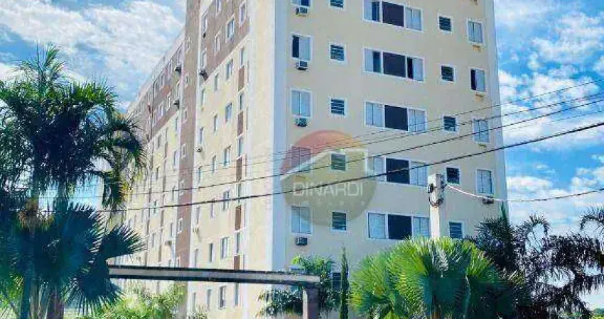 Apartamento com 2 dormitórios à venda, 47 m² por R$ 180.000 - Jardim Paulistano - Ribeirão Preto/SP