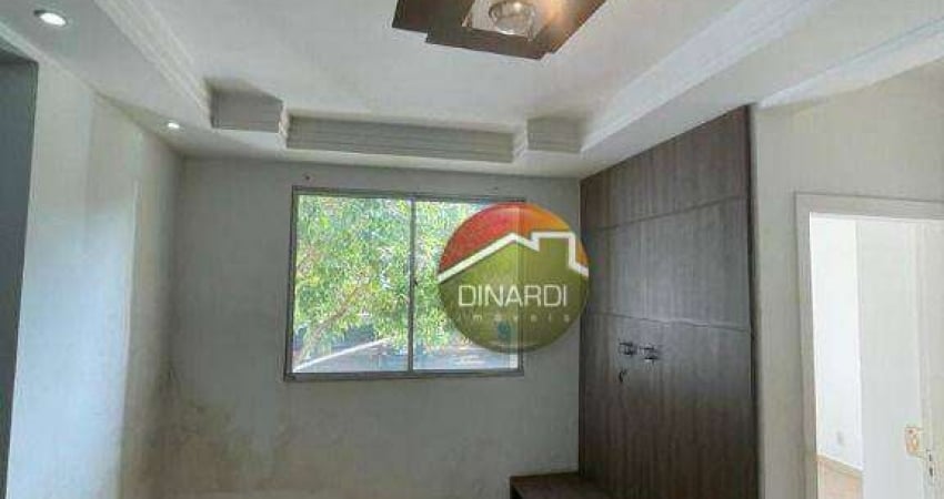 Apartamento com 2 dormitórios para alugar, 46 m² por R$ 1.665,00/mês - Ribeirânia - Ribeirão Preto/SP