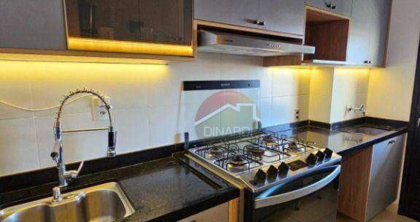 Apartamento com 2 dormitórios para alugar, 60 m² por R$ 2.094,00/mês - Campos Elíseos - Ribeirão Preto/SP