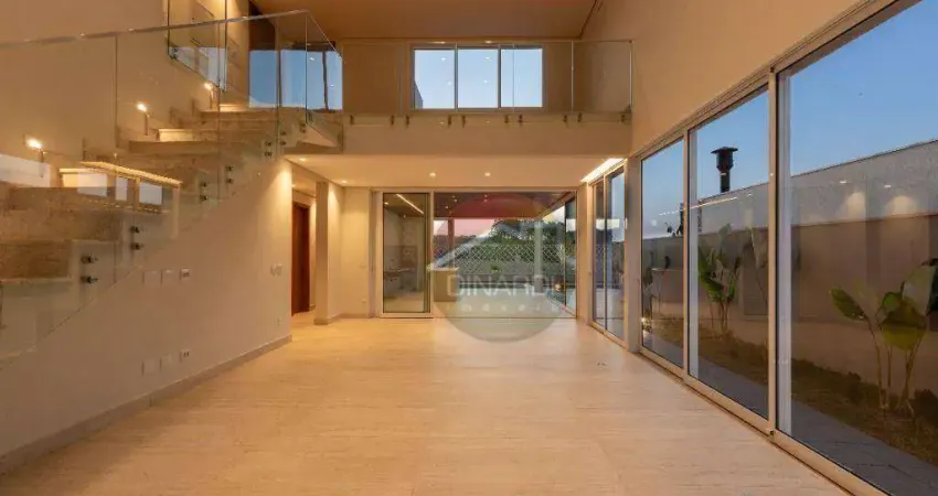 Casa com 4 dormitórios à venda, 356 m² por r$ 3.049.000,00 - residencial e empresarial alphaville - ribeirão preto/sp