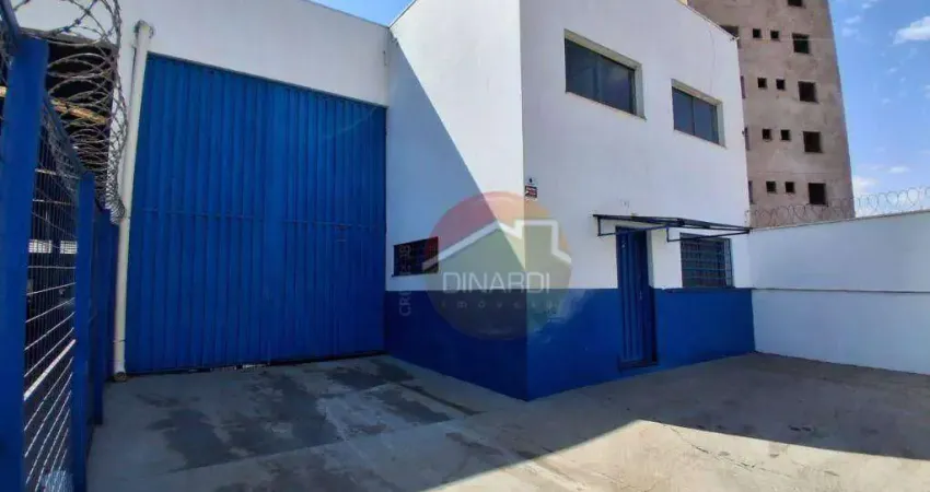 Galpão, 510 m² - venda por r$ 2.000.000,00 ou aluguel por r$ 11.440,00/mês - jardim anhangüera - ribeirão preto/sp