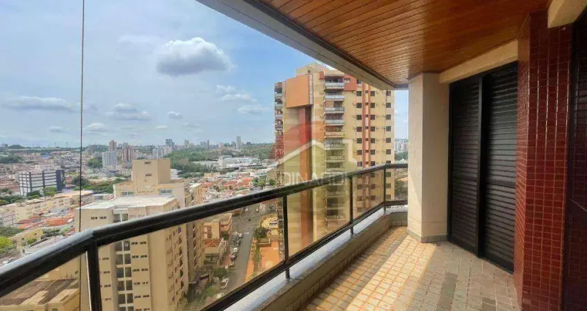 Apartamento com 3 dormitórios, 133 m² - venda por r$ 750.000 ou aluguel por r$ 4.880/mês - centro - ribeirão preto/sp
