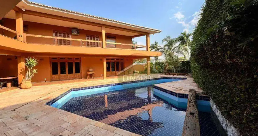 Casa com 6 dormitórios para alugar, 712 m² por r$ 15.000/mês - ribeirânia - ribeirão preto/sp