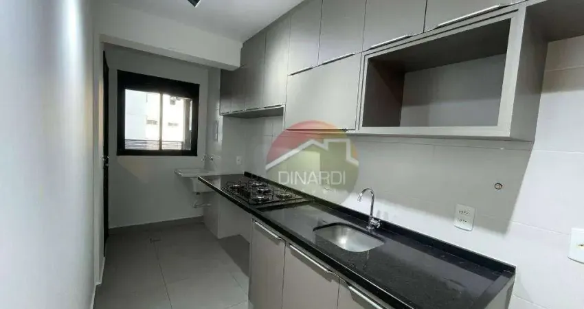 Apartamento com 2 dormitórios para alugar, 69 m² por r$ 3.600,02/mês - jardim olhos d'água - ribeirão preto/sp