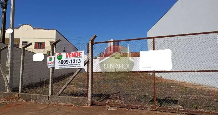 Terreno, 319 m² - venda por r$ 402.800,00 ou aluguel por r$ 1.500,00/mês - lagoinha - ribeirão preto/sp