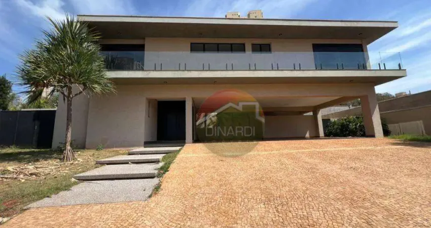 Casa com 5 dormitórios à venda, 550 m² por r$ 7.000.000 - jardim botânico - ribeirão preto/sp