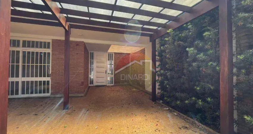 Casa com 3 dormitórios para alugar, 199 m² por r$ 5.292,00/mês - alto da boa vista - ribeirão preto/sp