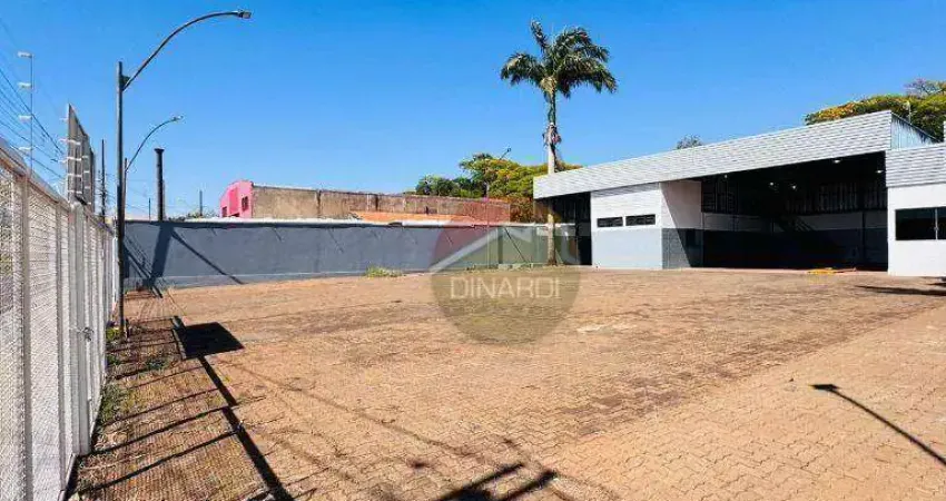 Galpão para alugar, 400 m² por r$ 28.600,00/mês - jardim palmares - ribeirão preto/sp