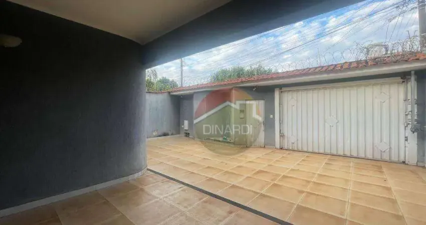 Casa com 4 dormitórios para alugar, 168 m² por r$ 4.100/mês - alto da boa vista - ribeirão preto/sp