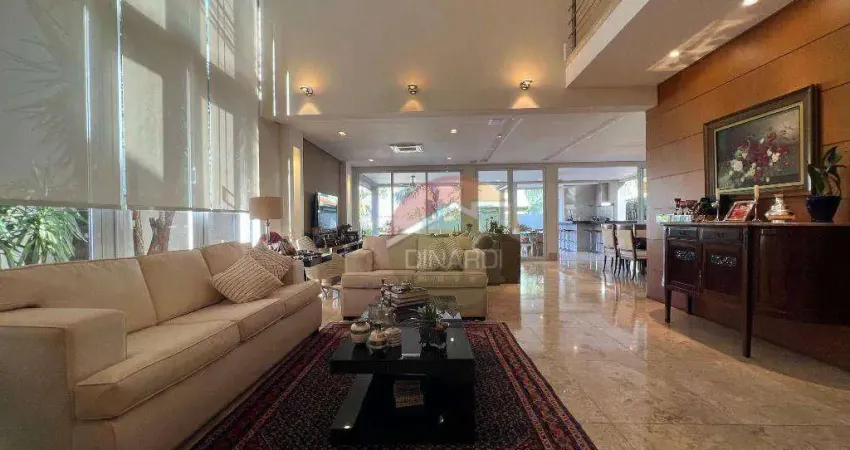 Casa com 4 dormitórios à venda, 430 m² por r$ 3.300.000,00 - jardim botânico - ribeirão preto/sp