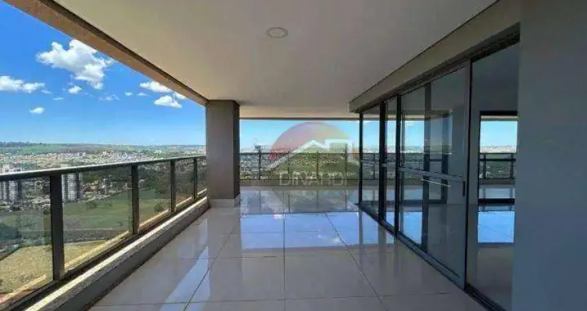 Apartamento com 4 dormitórios à venda, 377 m² por r$ 3.500.000 - jardim ilhas do sul - ribeirão preto/sp