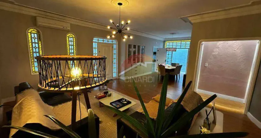 Casa com 3 dormitórios, 235 m² - venda por r$ 950.000,00 ou aluguel por r$ 7.238,81/mês - alto da boa vista - ribeirão preto/sp