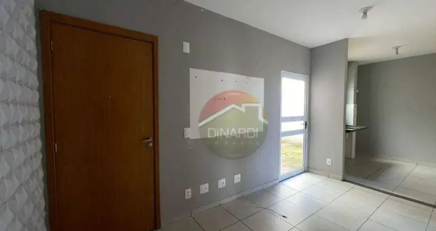 Apartamento com 2 dormitórios para alugar, 48 m² por r$ 1.710,00/mês - reserva real - ribeirão preto/sp