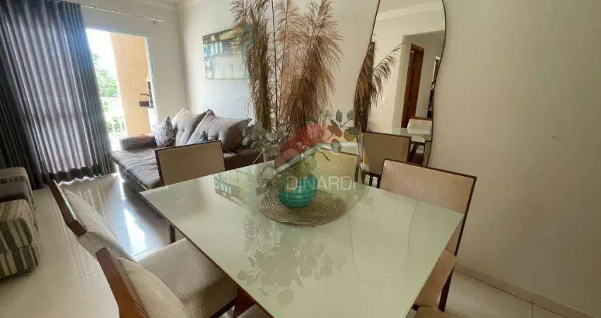 Apartamento com 2 dormitórios para alugar, 60 m² por r$ 2.500/mês - parque anhangüera - ribeirão preto/sp