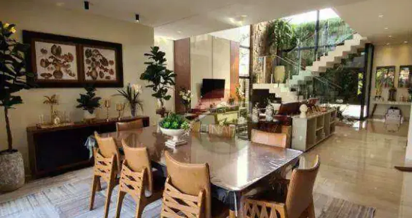 Casa com 4 suítes à venda, 390 m² por r$ 3.950.000 - bonfim paulista - ribeirão preto/sp