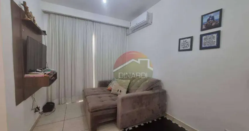 Apartamento com 2 dormitórios para alugar, 53 m² por r$ 2.740/mês - vila amélia - ribeirão preto/sp