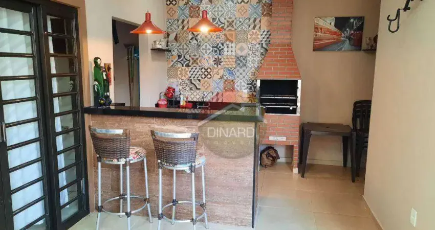 Casa com 3 dormitórios à venda, 178 m² por r$ 665.000 - jardim botânico - ribeirão preto/sp