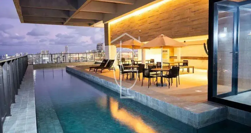 Lindo studio mobiliado em localização estratégica no derby