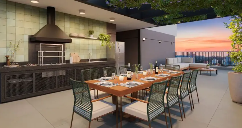 Apto de 24 a 29m² com terraço em Pinheiros