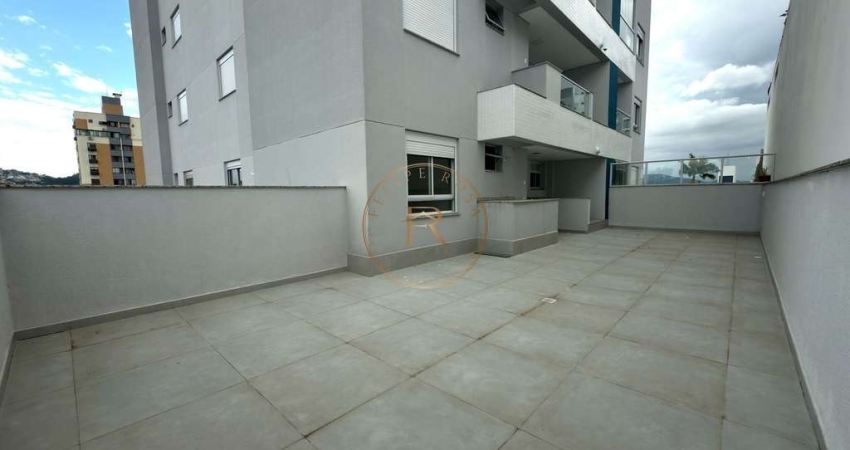 Allure Home Residence - Apartamento à venda com 2 dormitórios, terraço e churrasqueira – Barreiros, São José/SC