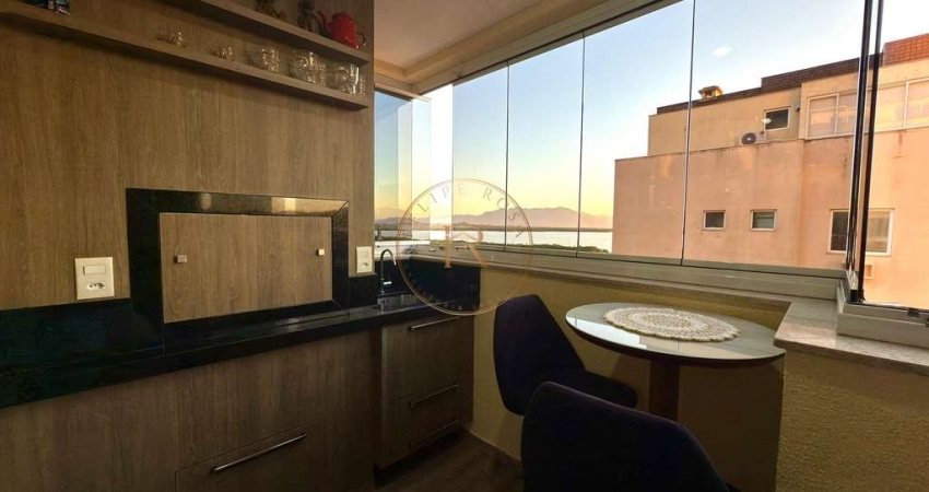 Apartamento com Vista para o Mar , 2 Dormitórios (1 suíte), PORTEIRA FECHADA | Costeira do Pirajubaé – Florianópolis