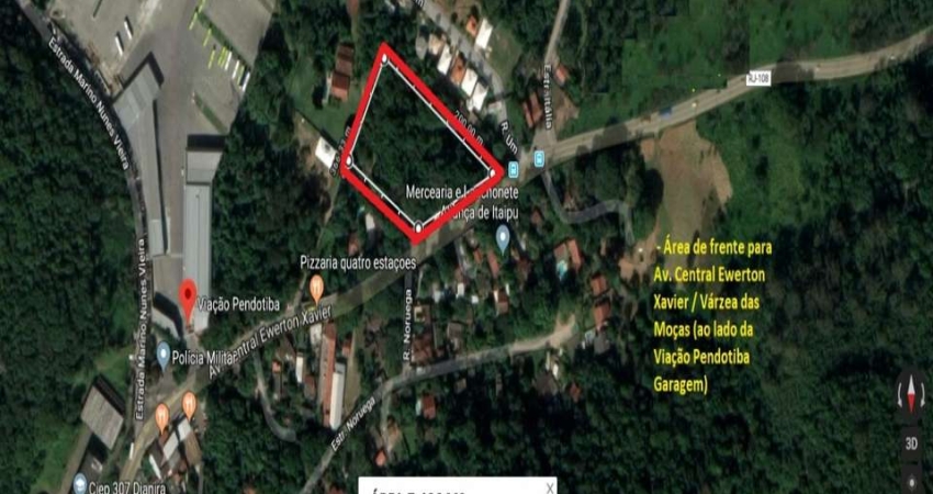 Terreno à venda na Avenida Ewerton Xavier, Várzea das Moças, Niterói