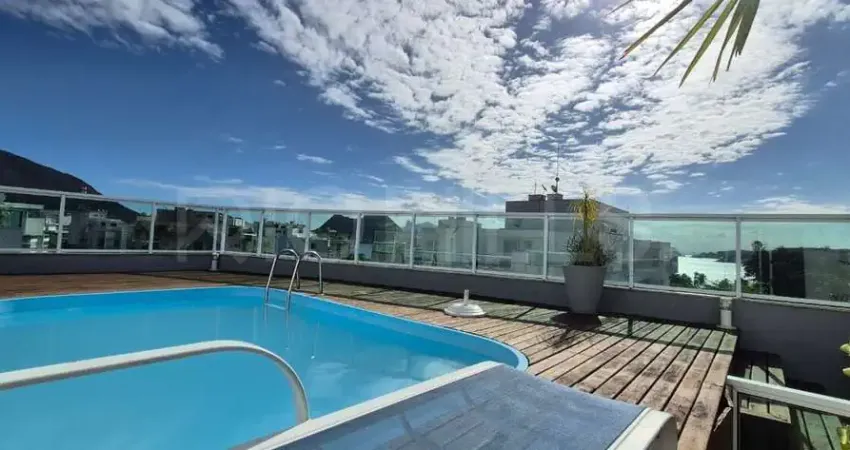 Apartamento cobertura linear de 4 quartos, com 360m², à venda em são francisco, niterói/rj