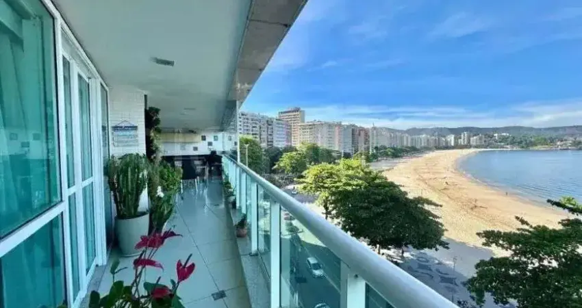 Apartamento de luxo de 4 quartos, com 260,40m², à venda na praia de icaraí, niterói/rj