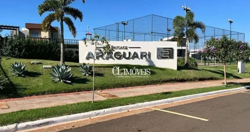 Terreno à venda condomínio araguari, 266 m² por r$ 298.000 - parque tauá 4- londrina/pr