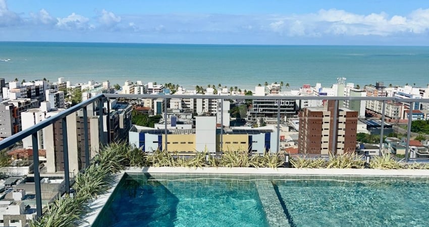 VENDO APARTAMENTO COM VISTA DEFINITIVA PARA O MAR ( ANDAR ALTO )EM AEROCLUBE BESSA