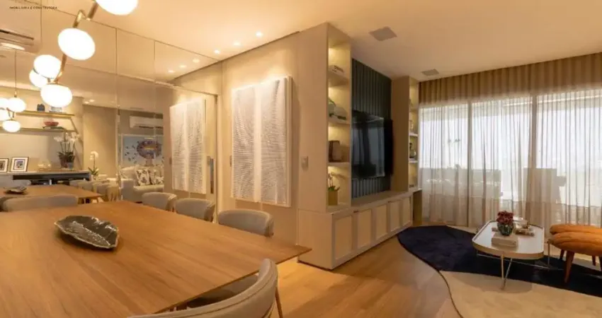 Apartamento de alto padrão à venda ou locação em Cuiabá-MT, no Edifício Ópera Prima: 03 quartos, 03 suítes, 3 salas, 02 vagas, 140m².