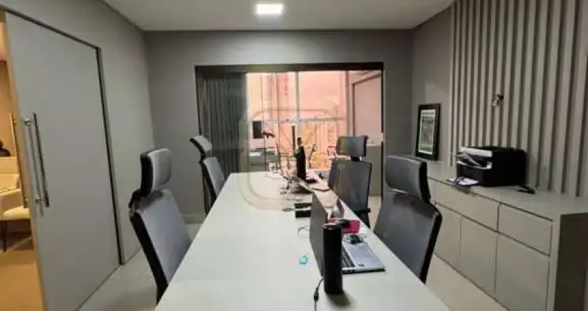 Advanced Business: Sala Mobiliada para Locação em Cuiabá-MT, Bairro Duque de Caxias 1 Sala, 4 Vagas de Garagem 72m², Shopping Estação Cuiabá