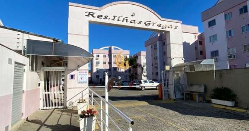 Apartamento com 2 quartos à venda na Rua Pedro Theisen Júnior, Aririu, Palhoça