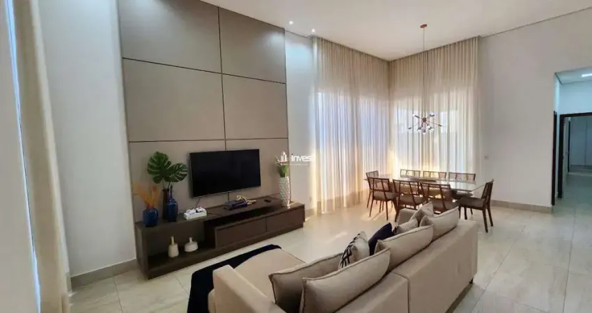 Belíssima casa em condomínio fechado mobiliada disponível para venda
