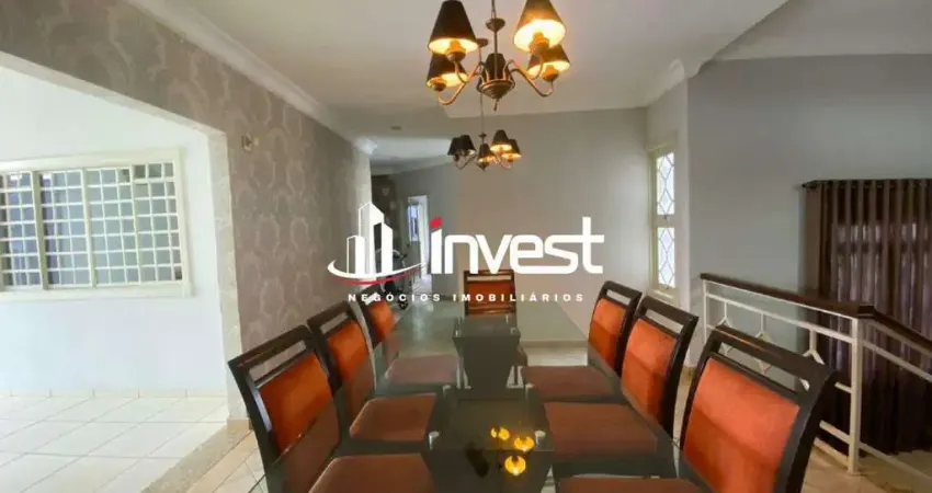 Imponente residência à venda com 7 quartos, área gourmet completa e 4 vagas, no Parque do Mirante - Uberaba