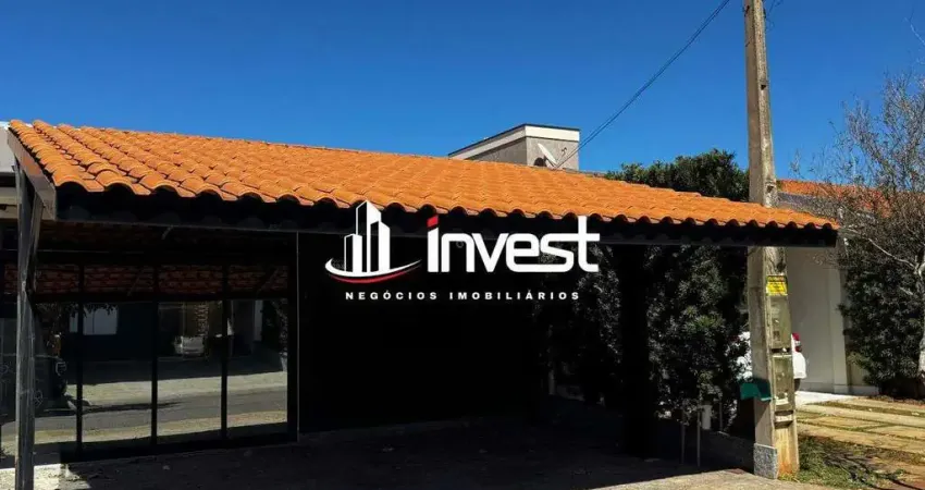 Casa em condomínio fechado Residencial Terra Nova, com 3 quartos sendo uma suíte, área gourmet e cozinha planejada