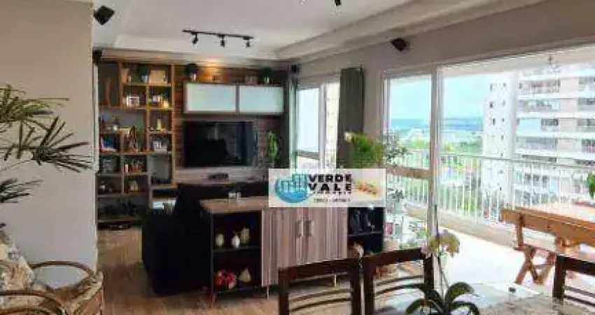 Apartamento com 3 dormitórios, uma suíte com closet- jardim das indústrias - são josé dos campos/sp