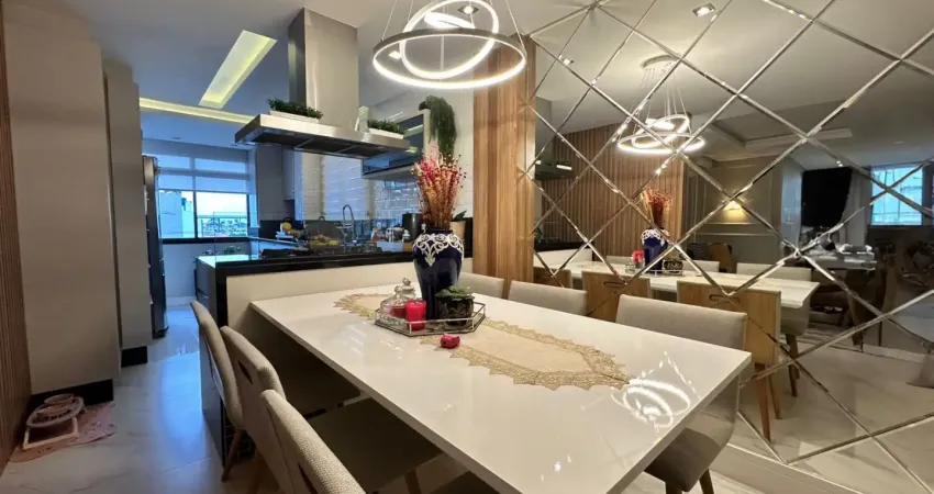 Lindo apartamento na região central de itajaí com 3 dormitórios e mais de 100m2 privativos!