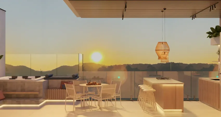 Único - apto com 2 suítes em alto padrão na barra em balneário camboriu