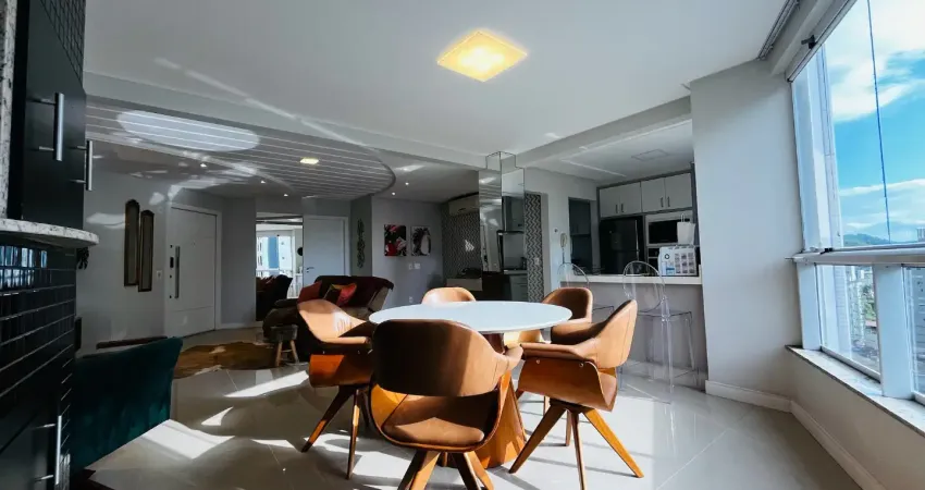 3 suítes, mobiliado, 2 vagas na barra sul 1 quadra do mar em balneario camboriu